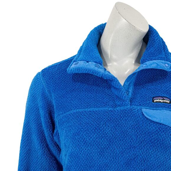 Patagonia Women's Re-Tool Snap-T Pullover fleece sweater jacket sz Small - Picture 6 of 9